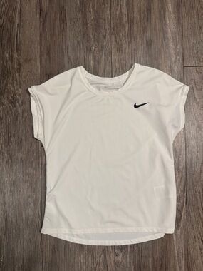 Nike white dri-fit top